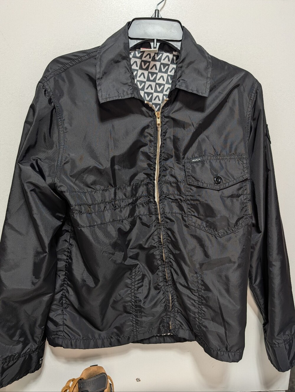 RARE COLLECTIBLE COLLAB | BIRDWELL BEACH BRITCHES x RVCA JACKET SMALL
